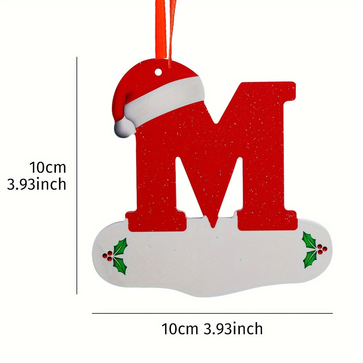 Talbot™ Personalized Christmas Letter Ornaments