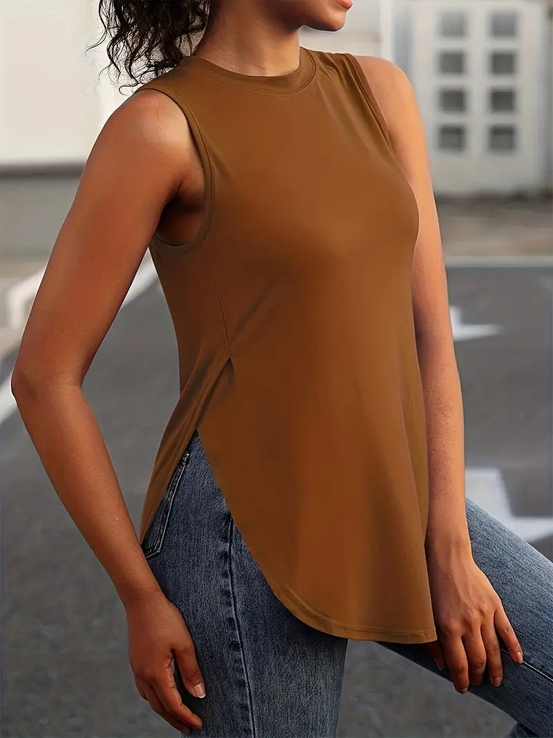MYLES | CHIC SLEEVELES SHIRT