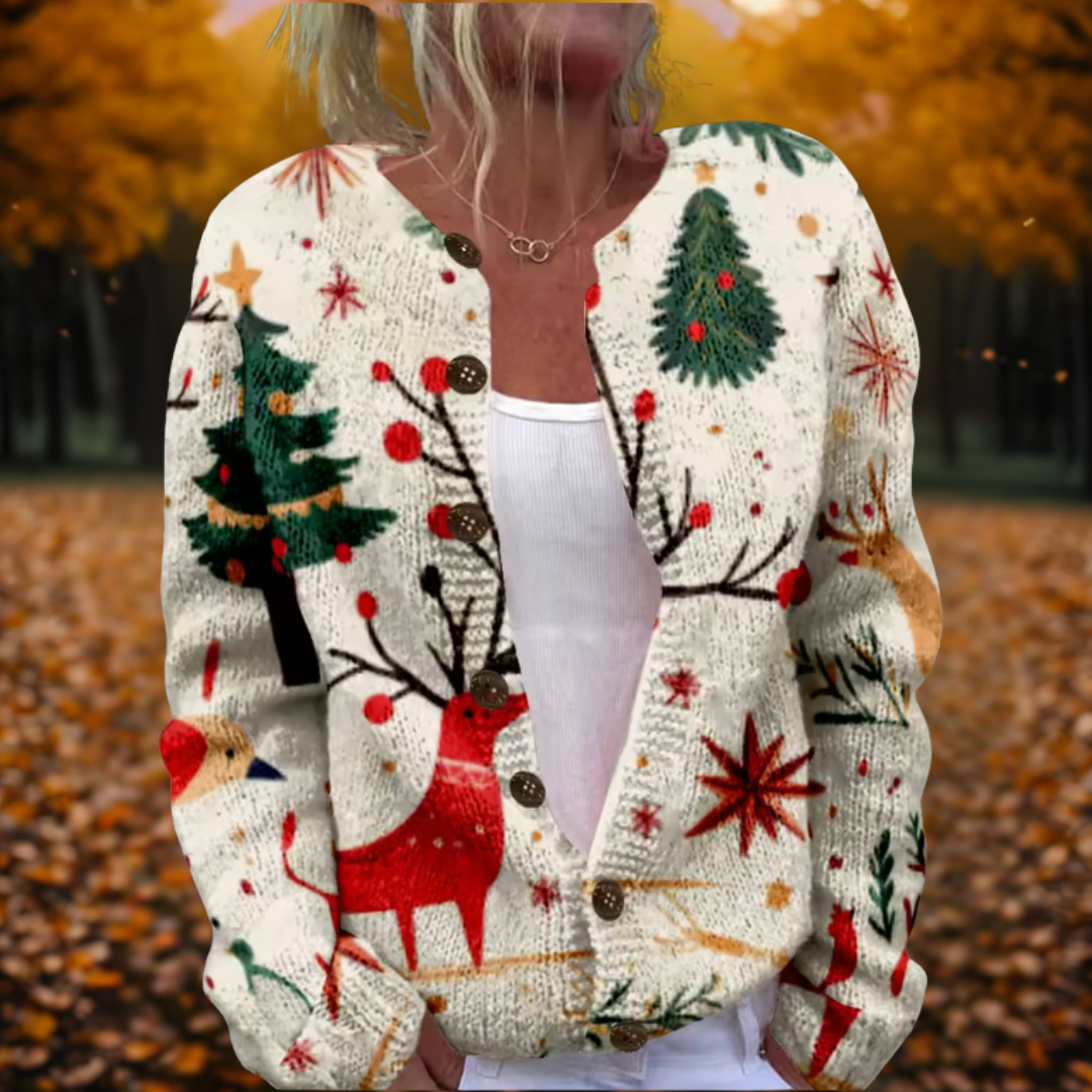 Talbot™ | Woodland Christmas Cardigan