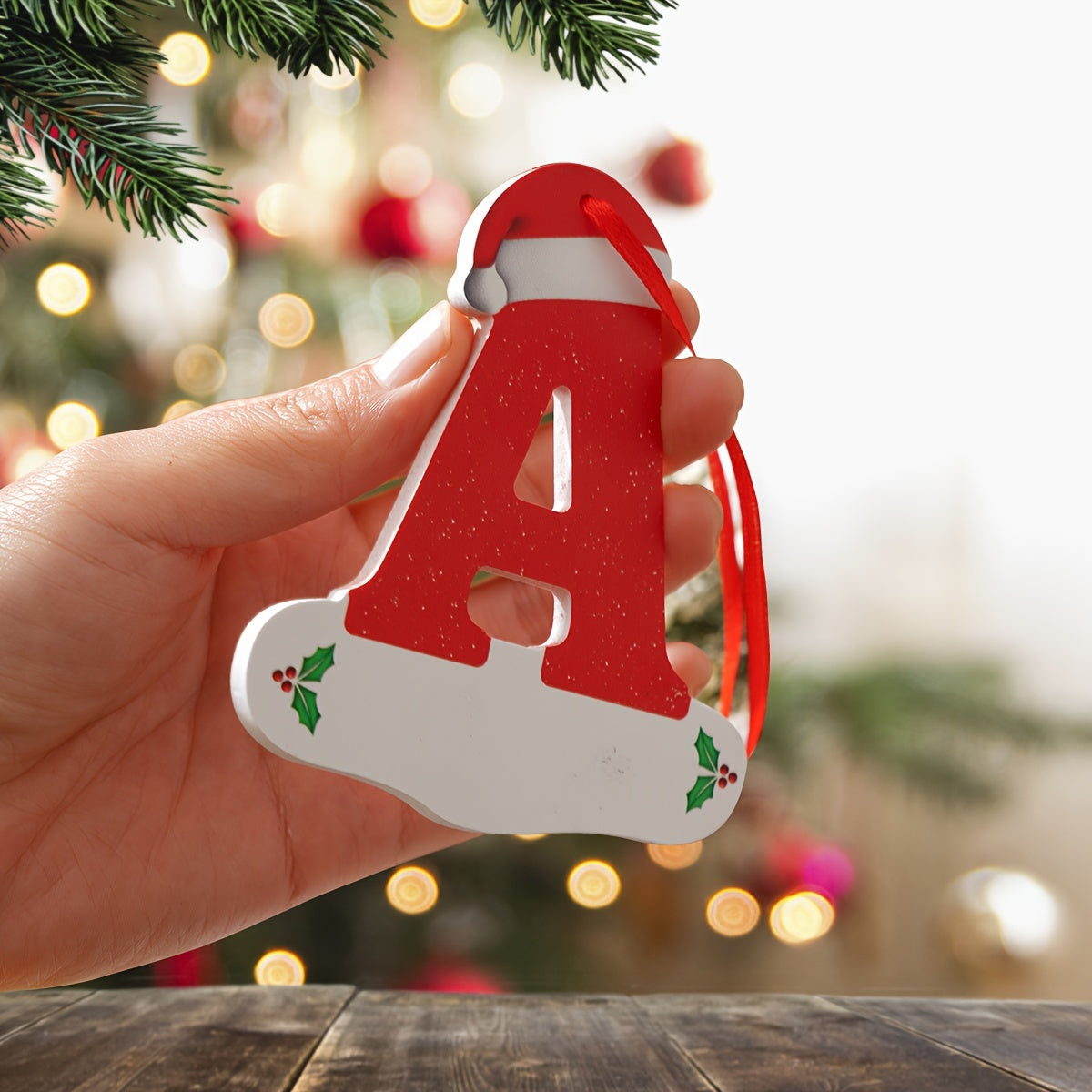 Talbot™ Personalized Christmas Letter Ornaments