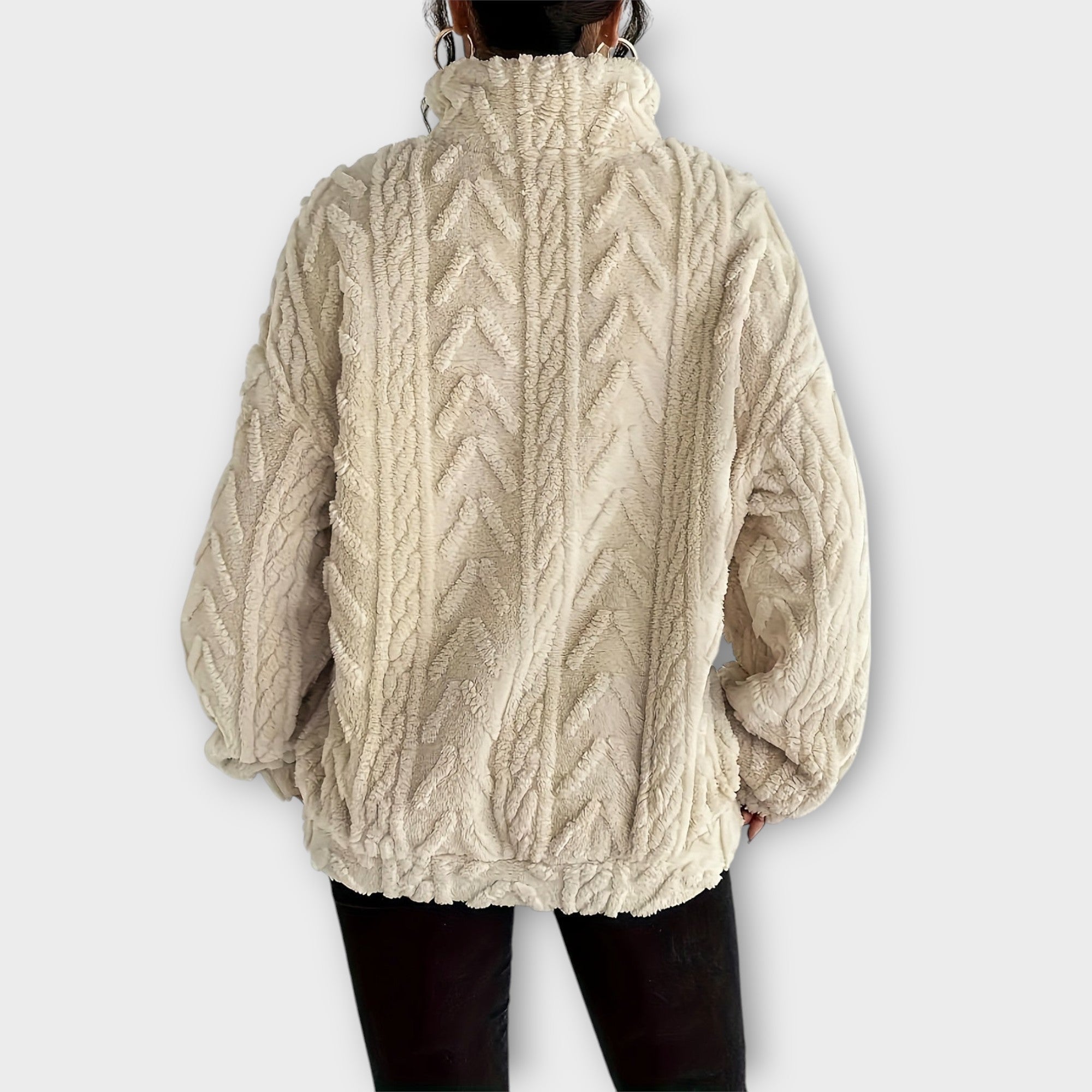 Talbot™| Braided Zip-Up Pullover