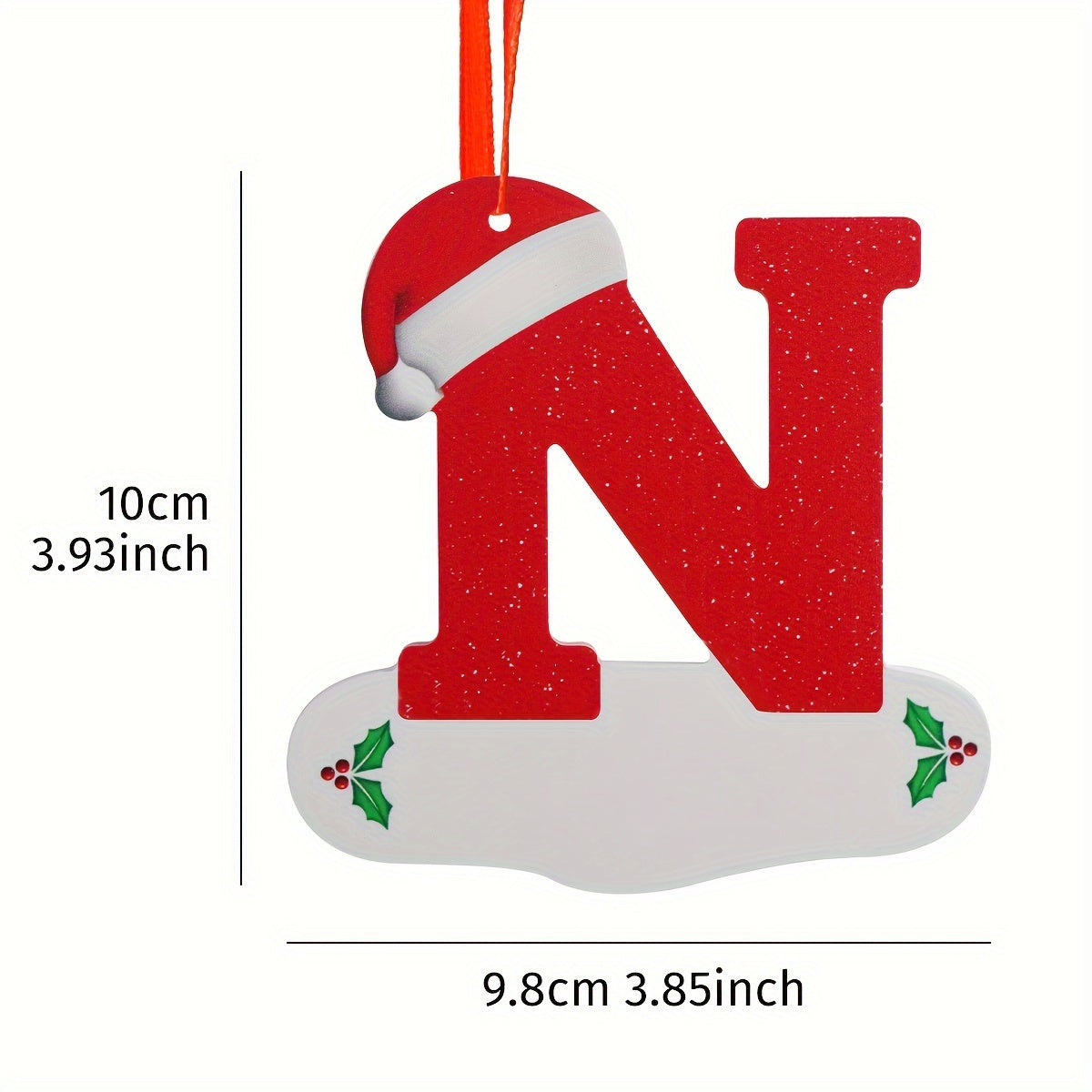 Talbot™ Personalized Christmas Letter Ornaments