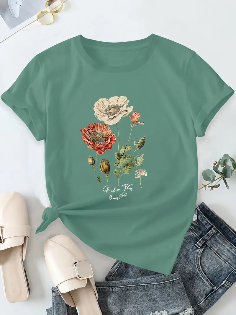 YVETTE | CASUAL FLORAL SHIRT
