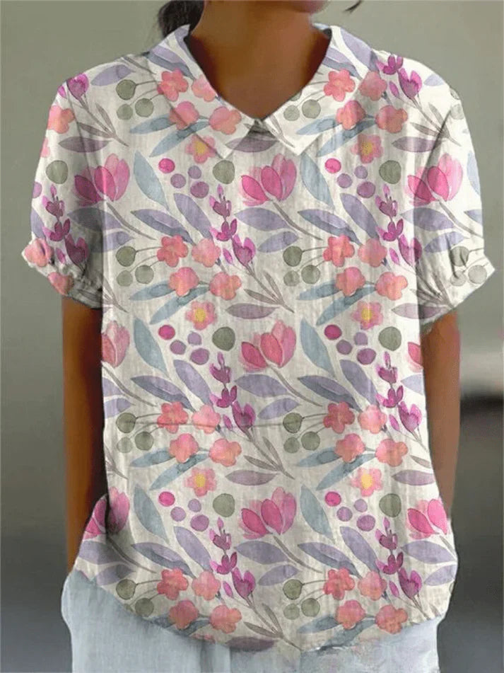 OLIVIA | FLORAL PATTERN BLOUSE