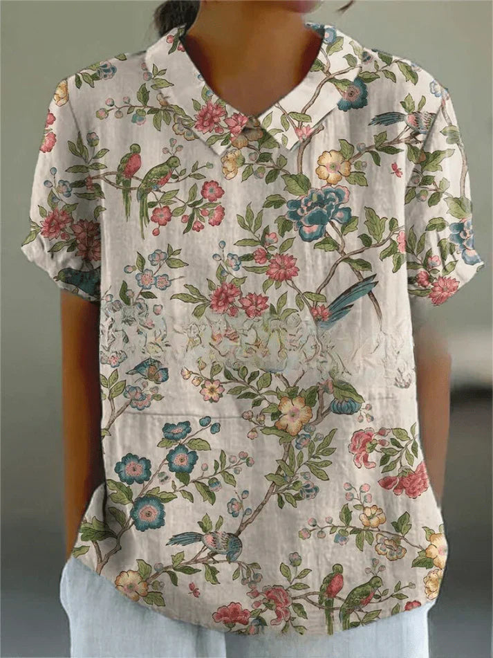 OLIVIA | FLORAL PATTERN BLOUSE