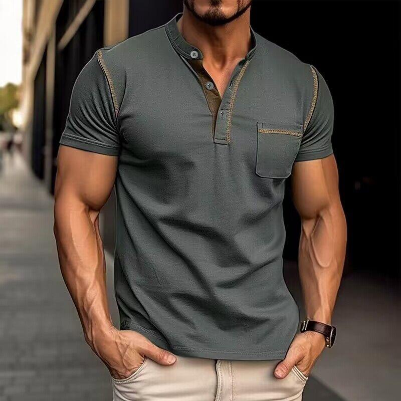 ESTEBAN™ - SHORT-SLEEVE CASUAL MEN SHIRT
