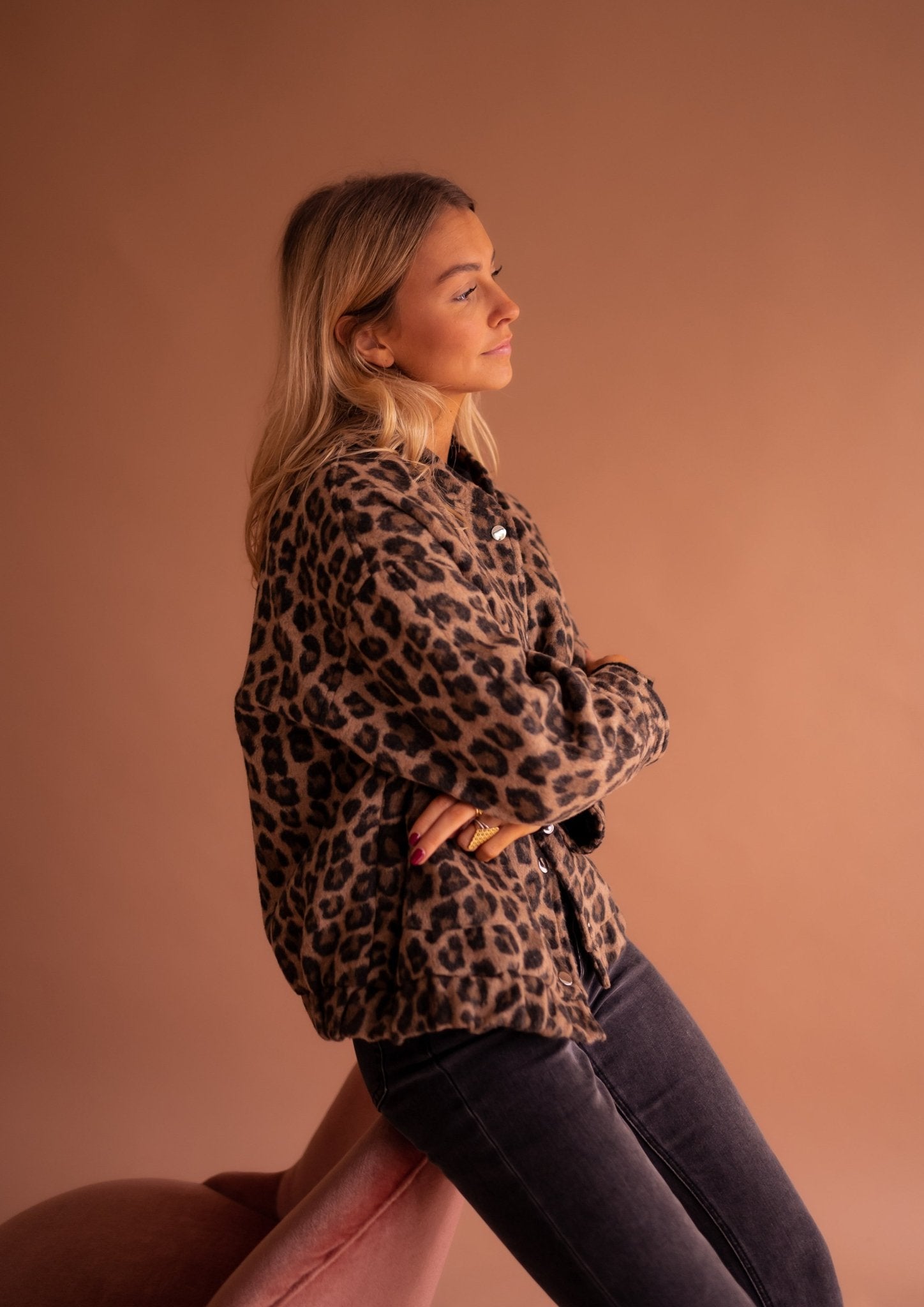 Amélie & Rose™ | Veste Léopard Noémie
