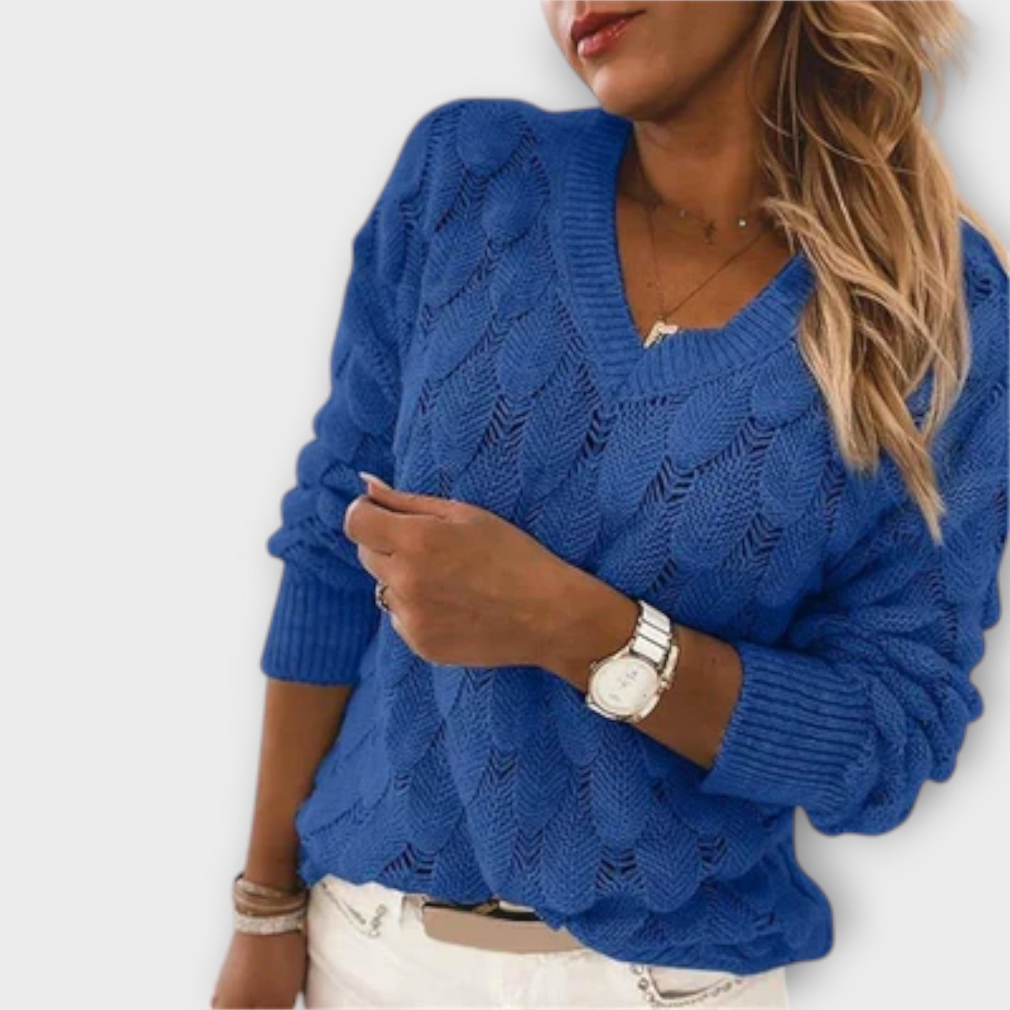 Ava™ - V-Neck Pullover