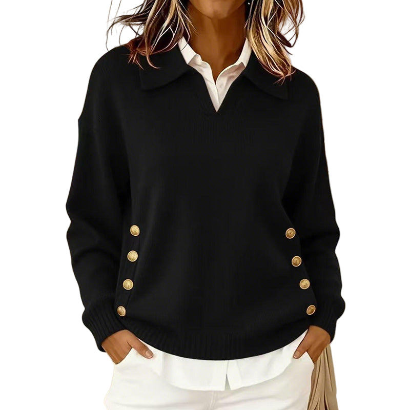 Talbot™ | Knitted V-Neck Sweater