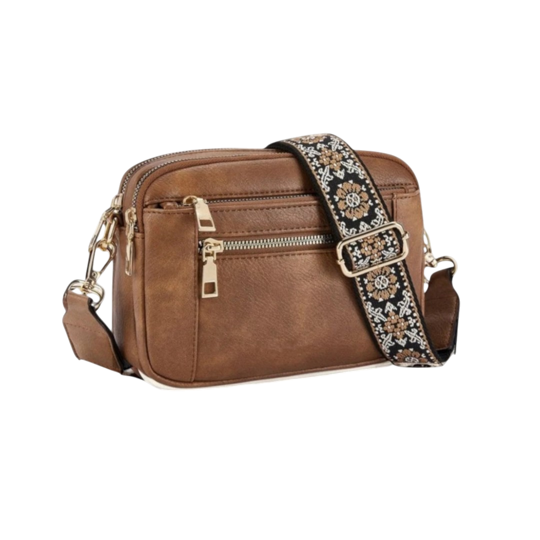 Ava™ - Sac bandoulière élégant en cuir