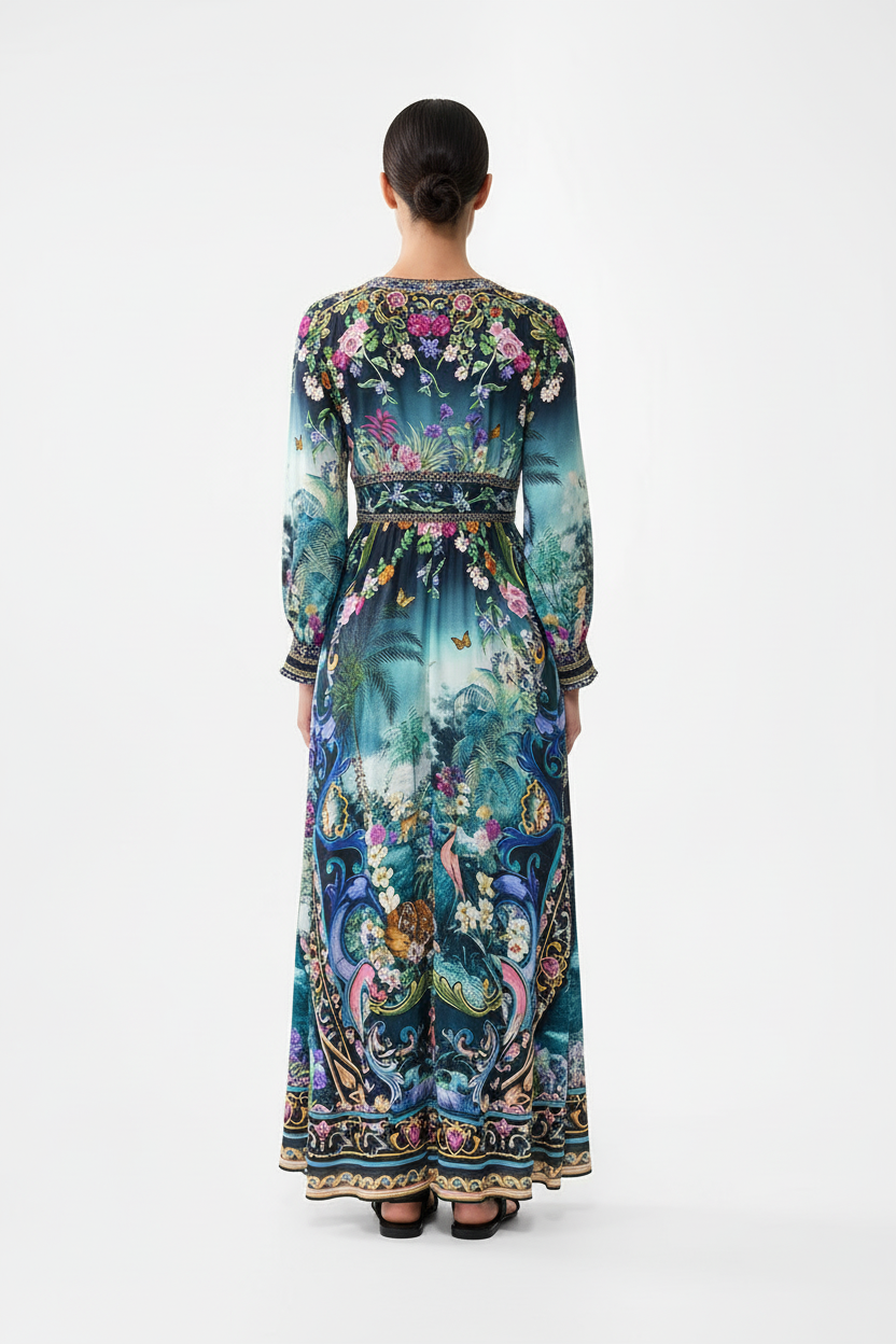 Talbot™ | Enchanted Jungle Luxe Maxi Dress