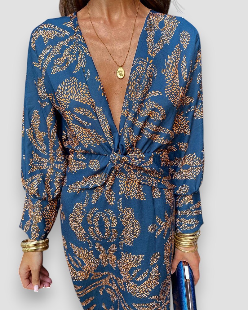 CELINE | ROBE SEXY À COL V