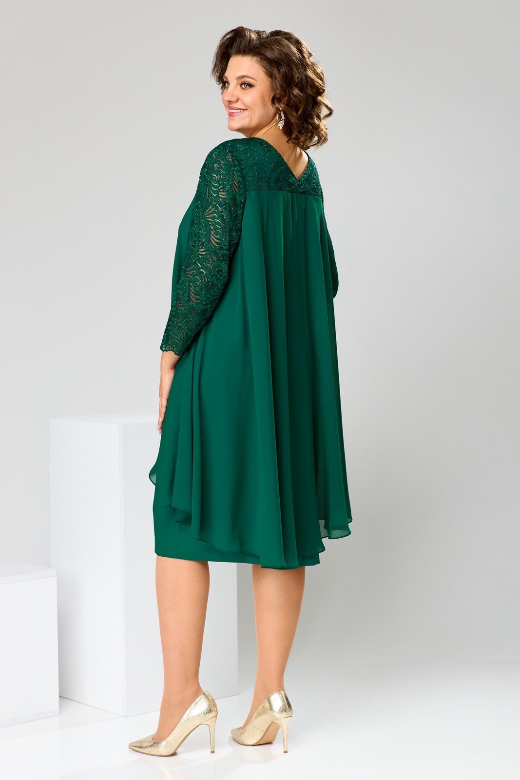 Robe élégante à volants Daphney™ 