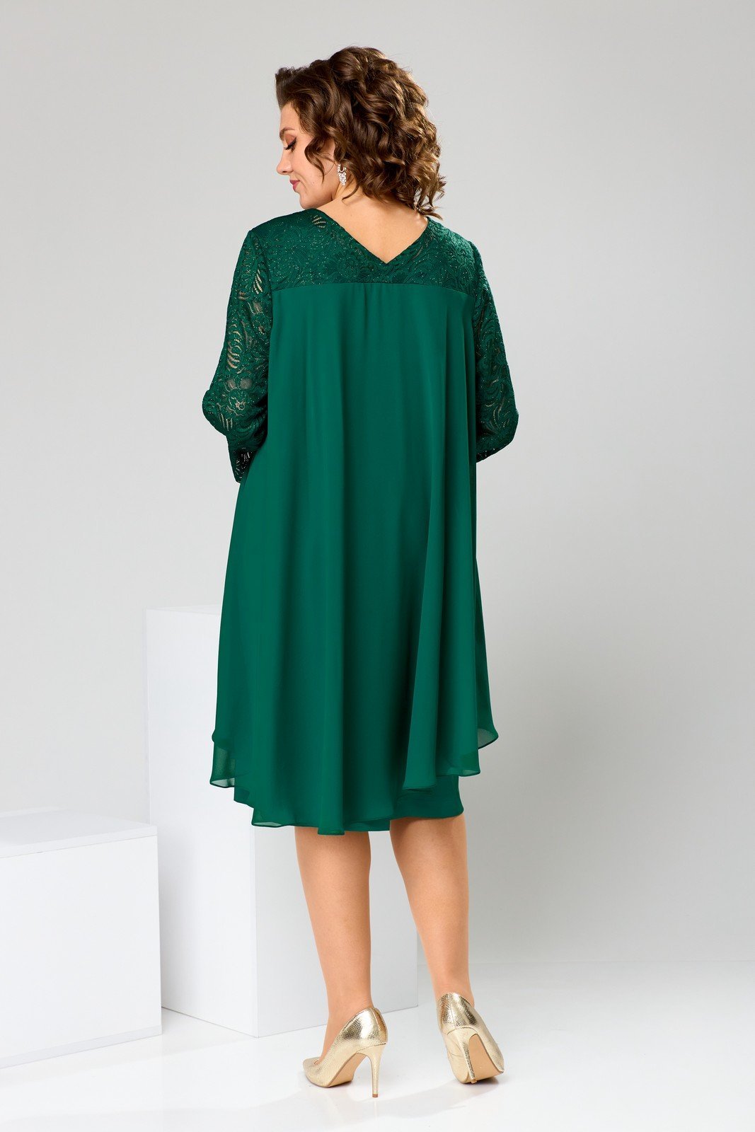 Robe élégante à volants Daphney™ 
