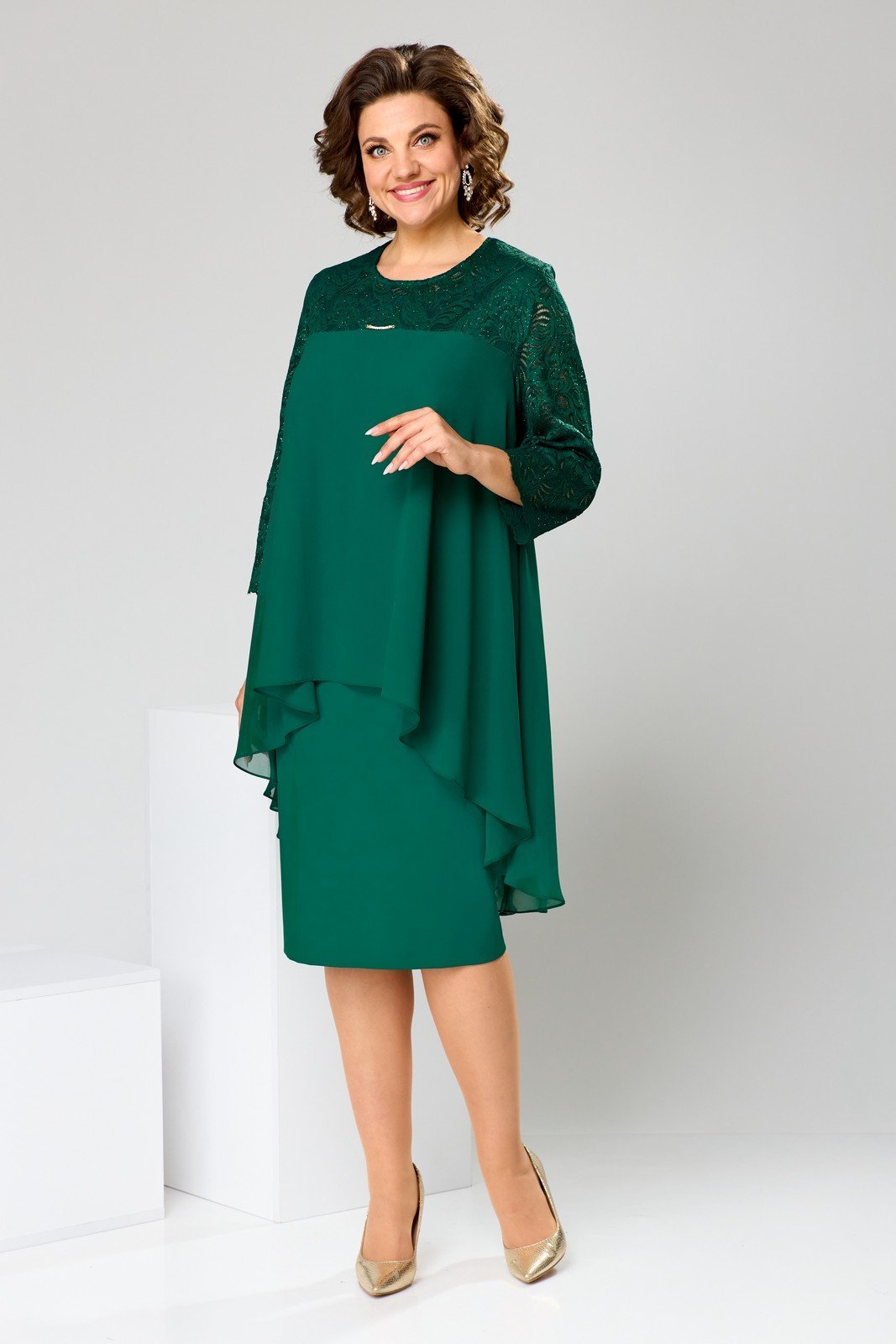 Robe élégante à volants Daphney™ 