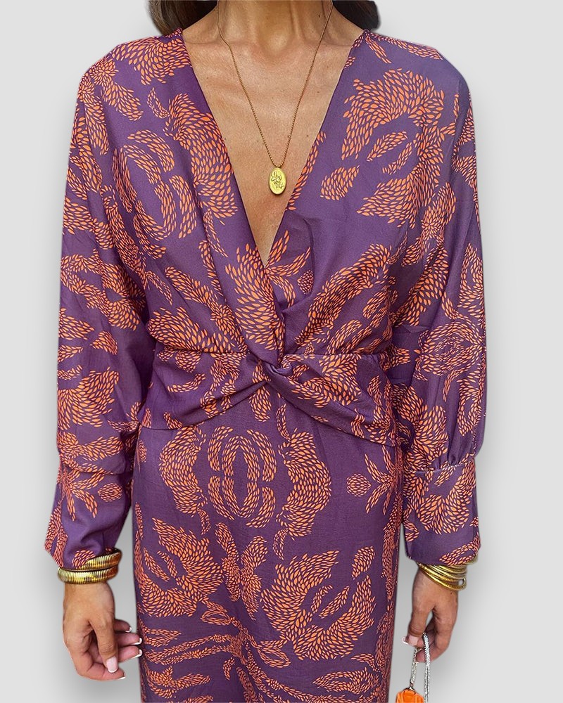 CELINE | ROBE SEXY À COL V