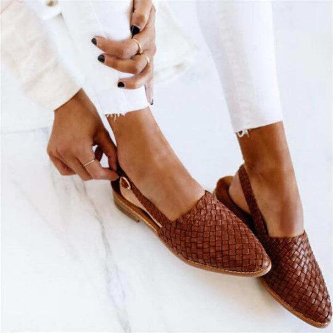 HONORA™ - CHIC WOVEN SLINGBACKS