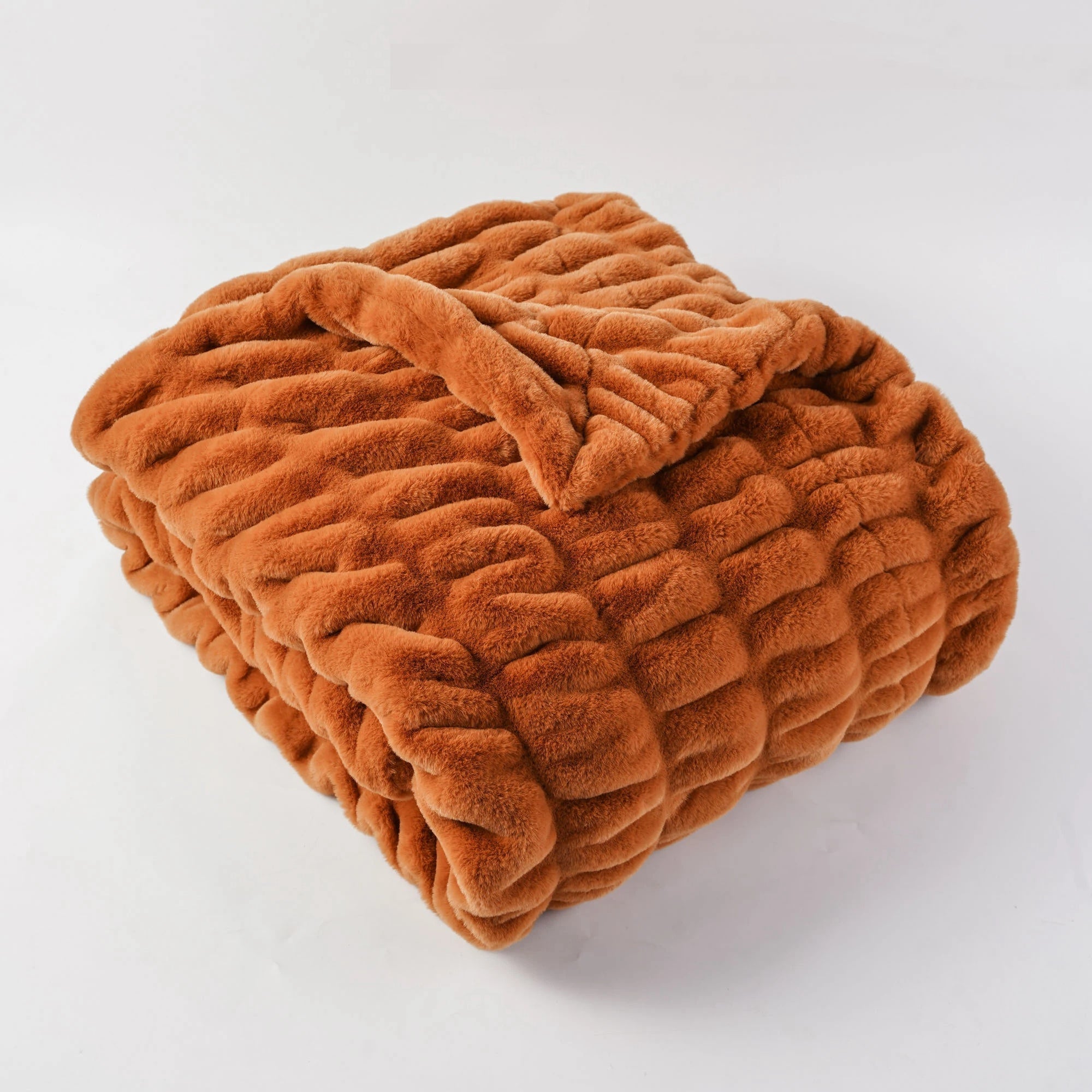 Couverture polaire alpine en peluche
