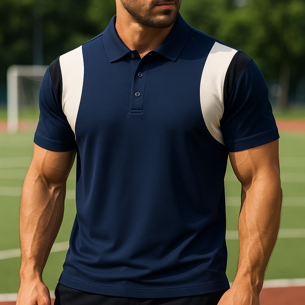 Vitalita™ - STRETCHY COTTON POLO WITH MODERN FIT
