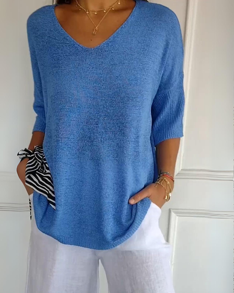 CYNTHIA™ - TOP DE PRINTEMPS RESPIRANT