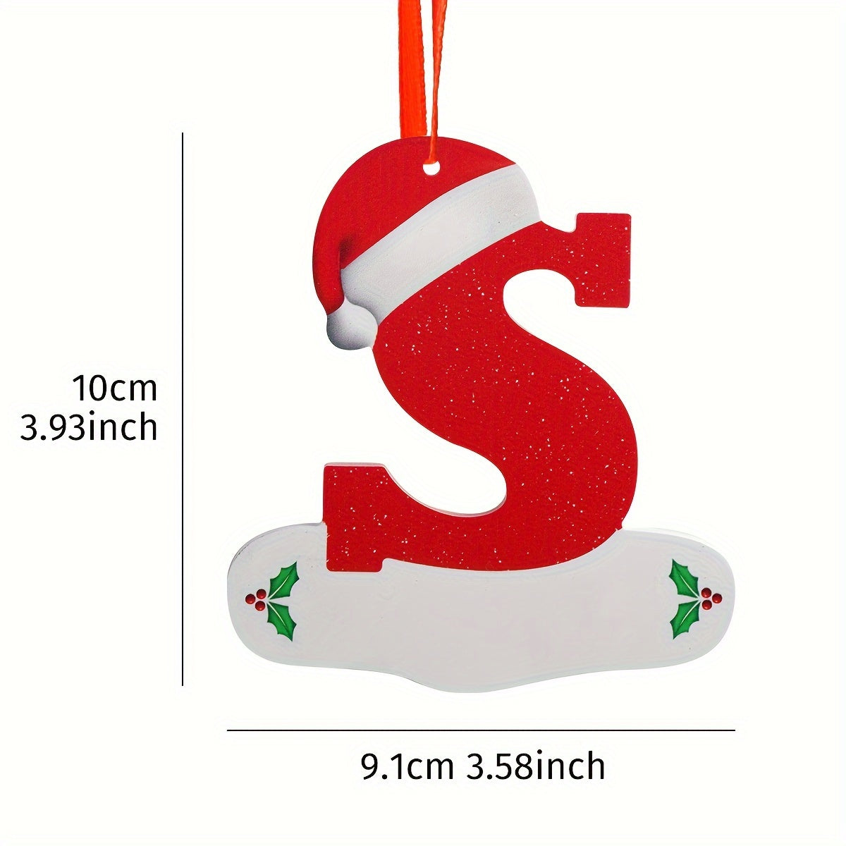 Talbot™ Personalized Christmas Letter Ornaments
