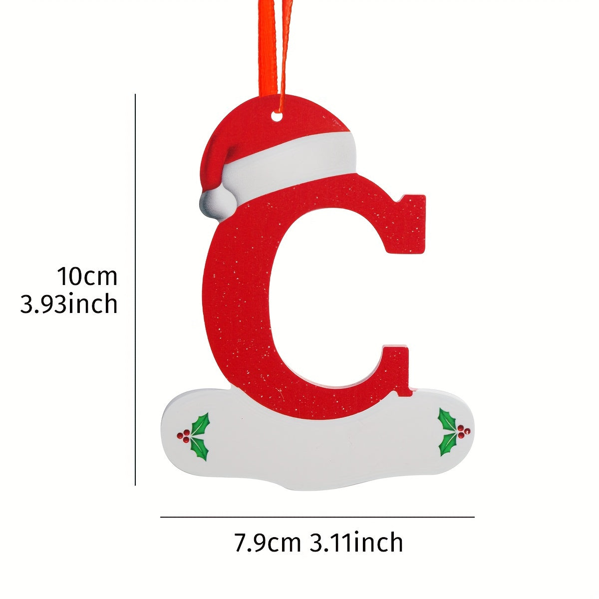 Talbot™ Personalized Christmas Letter Ornaments