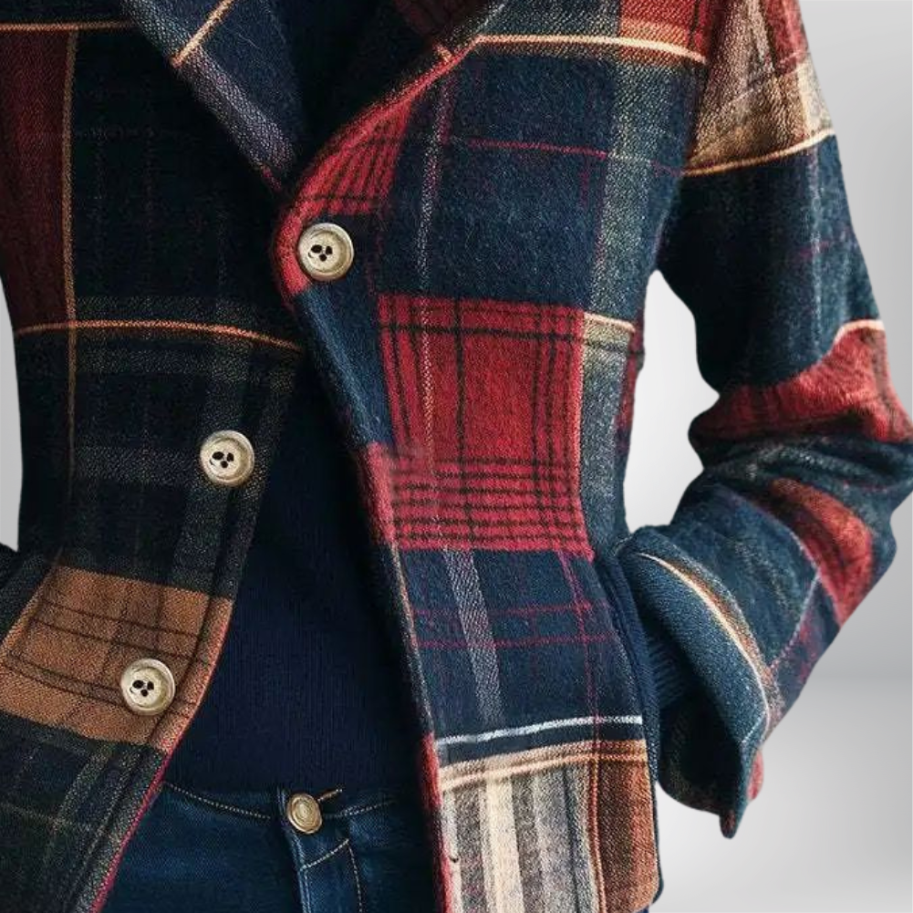 Talbot™ | Classic Plaid Wool Coat