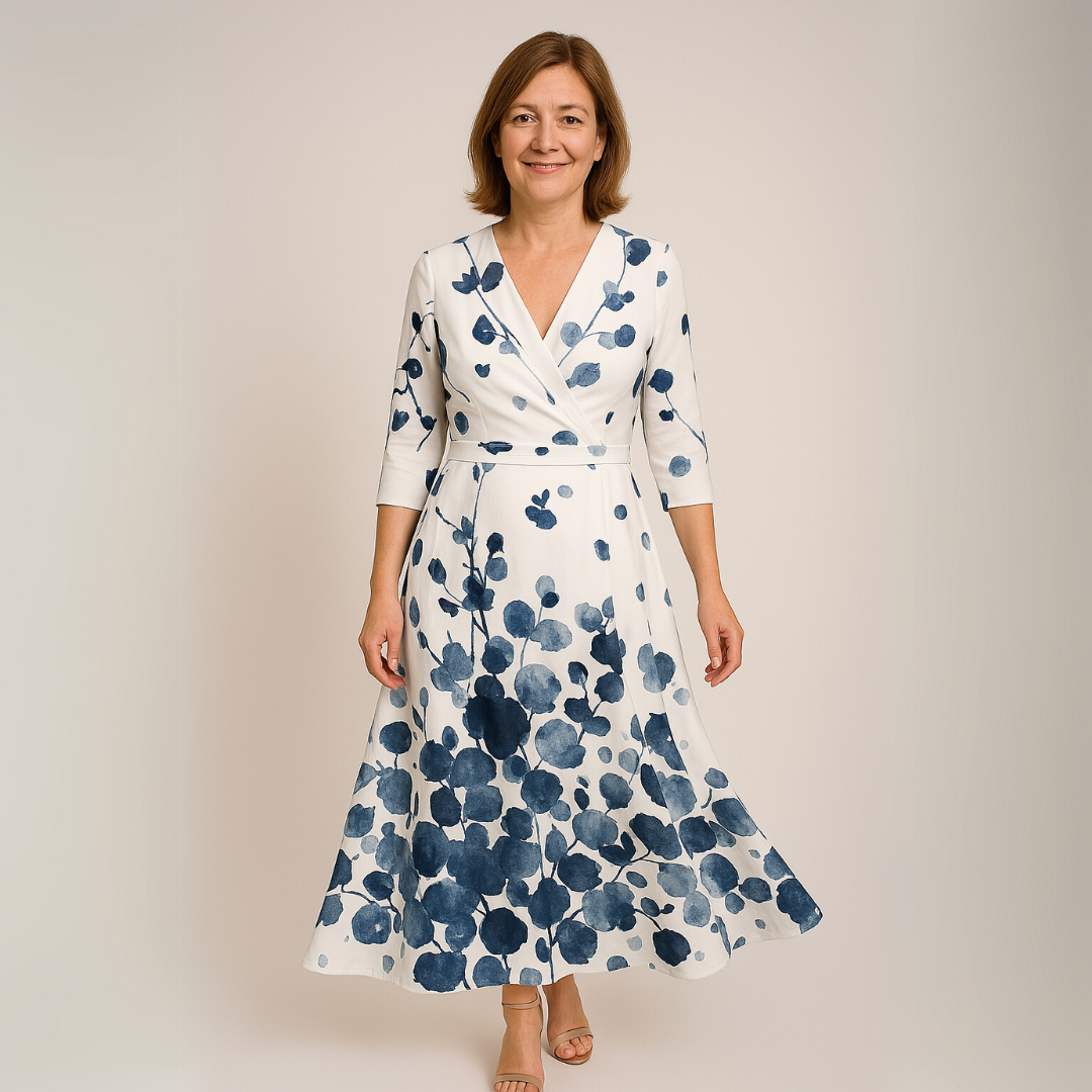 TAYLOR | ROBE DE LUXE ÉLÉGANTE À MOTIFS FLORAUX