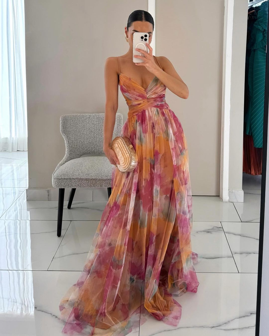 SUZZIE | ROBE MAXI ÉLÉGANTE
