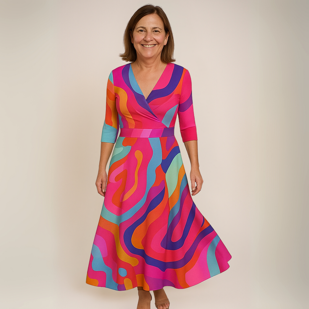 TAYLOR | ROBE DE LUXE ÉLÉGANTE À MOTIFS FLORAUX