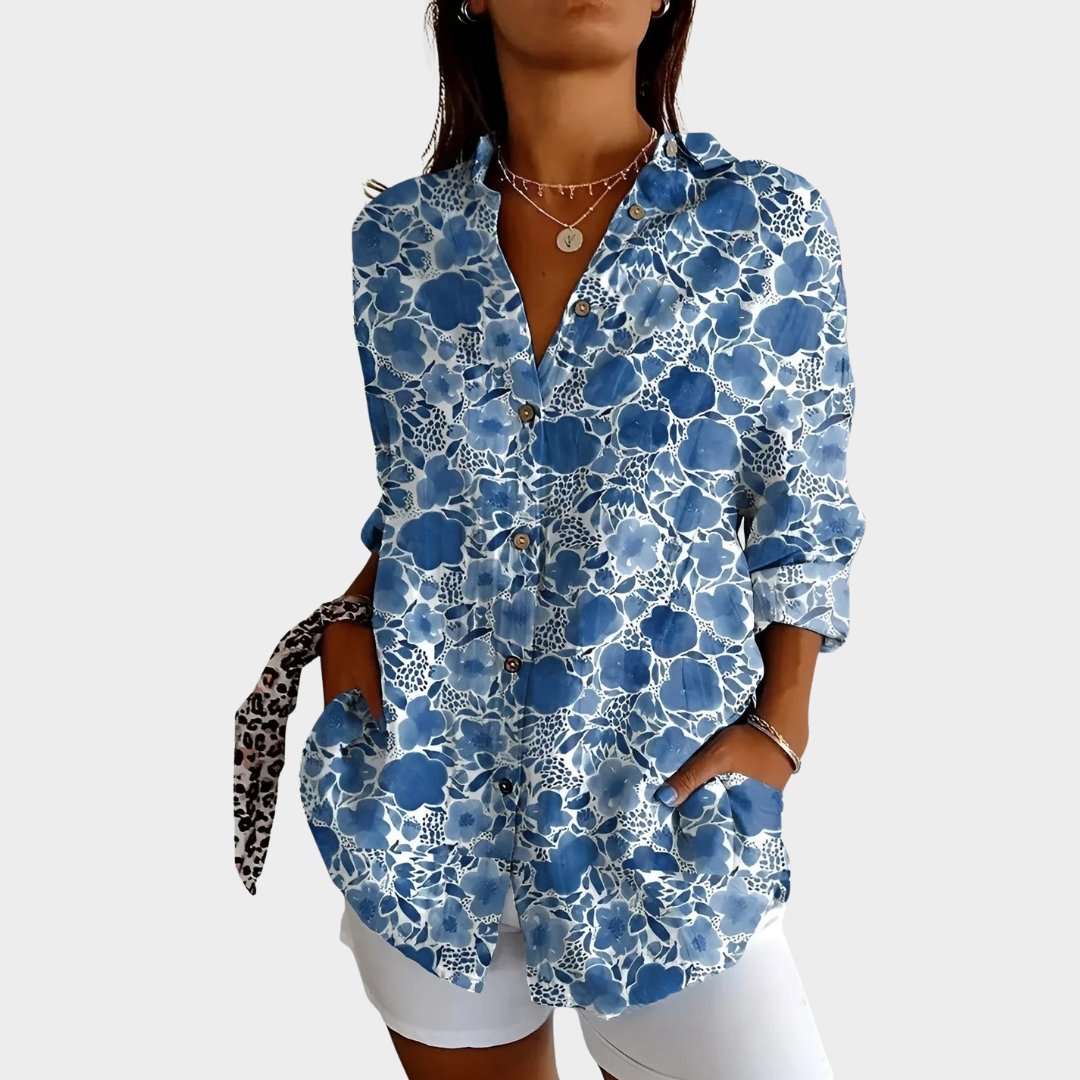 KATE |  CASUAL PRINTED BLOUSE