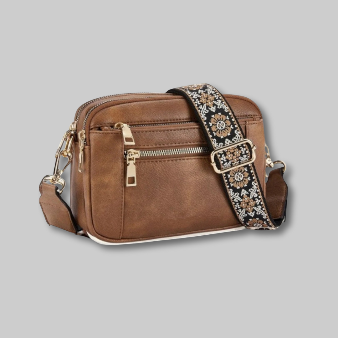 Ava™ - Elegant Leather Crossbody Bag