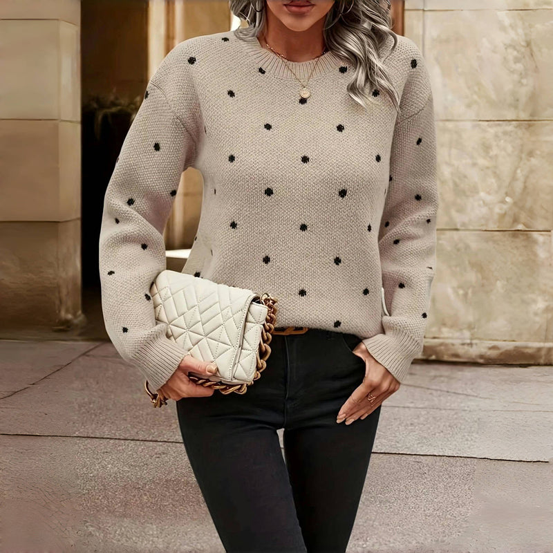 Talbot™ | Polka Dot Knitted Sweater