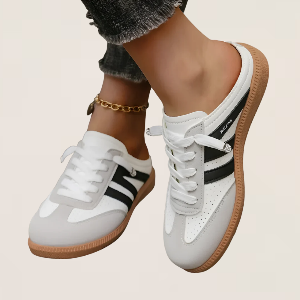 Sierra | Baskets confortables rétro à enfiler avec soutien ergonomique 