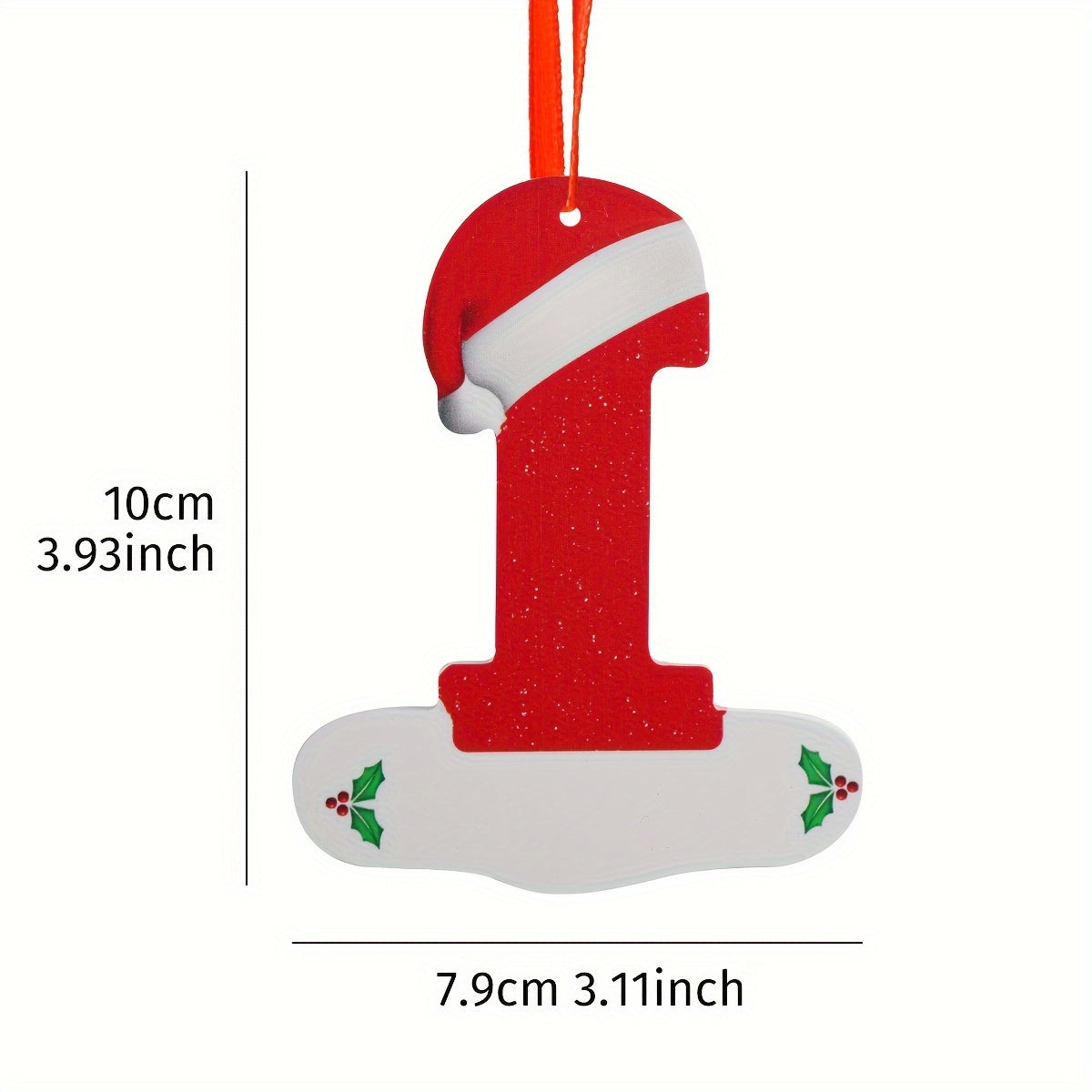 Talbot™ Personalized Christmas Letter Ornaments