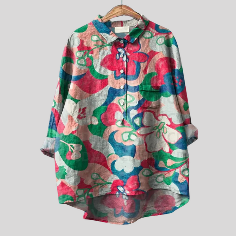 INDRA | VINTAGE FLORAL BLOUSE