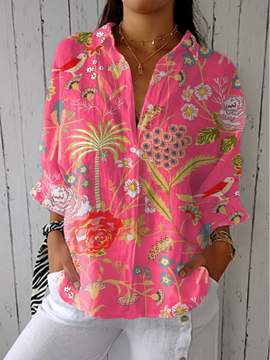 Talbot™| Tropical Blossom Blouse