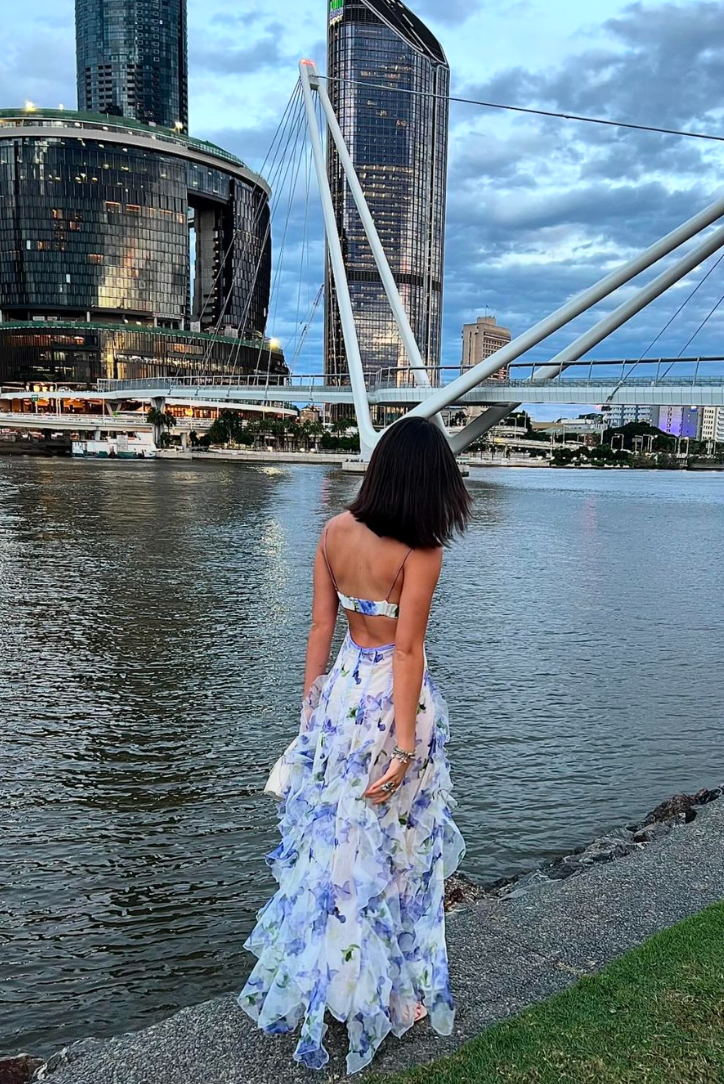 BLAIR | ROBE À VOLANTS ÉLÉGANTE