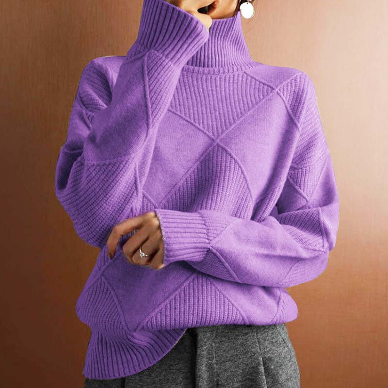Talbot™ | Textured Turtleneck Knit Sweater