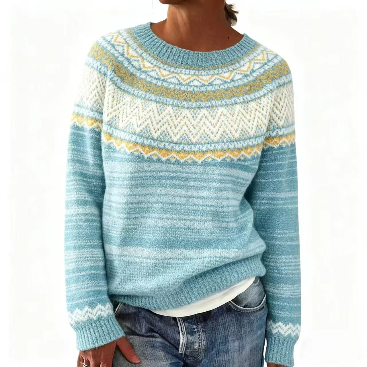 Talbot™ | Pull à motif hivernal