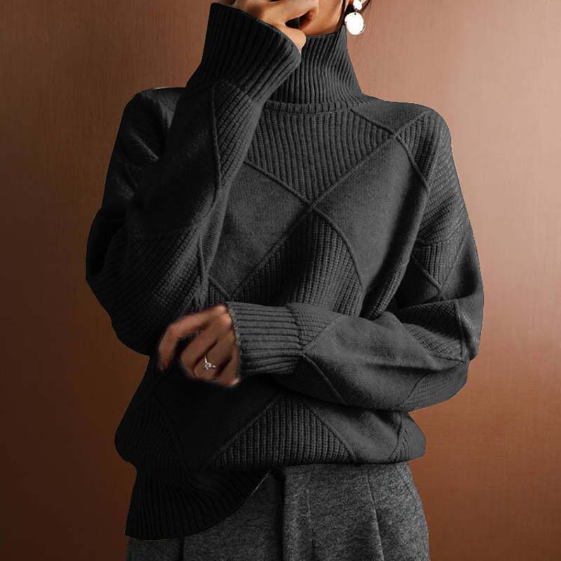 Talbot™ | Textured Turtleneck Knit Sweater