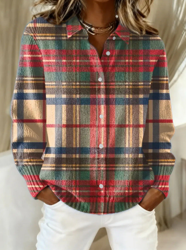 Talbot™ | Classic Tartan Shirt Cardigan