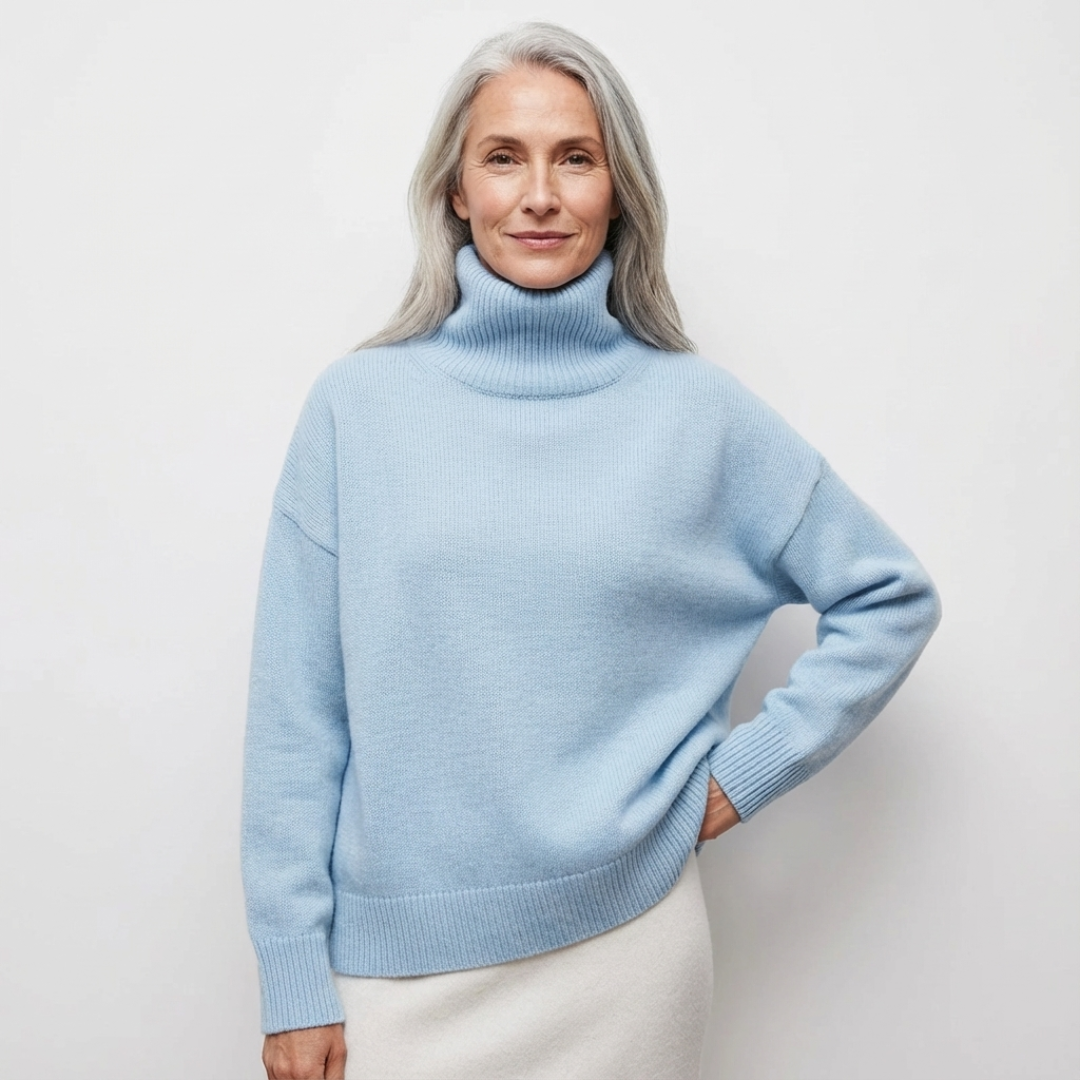 Talbot™ | Oversized Turtleneck Knit