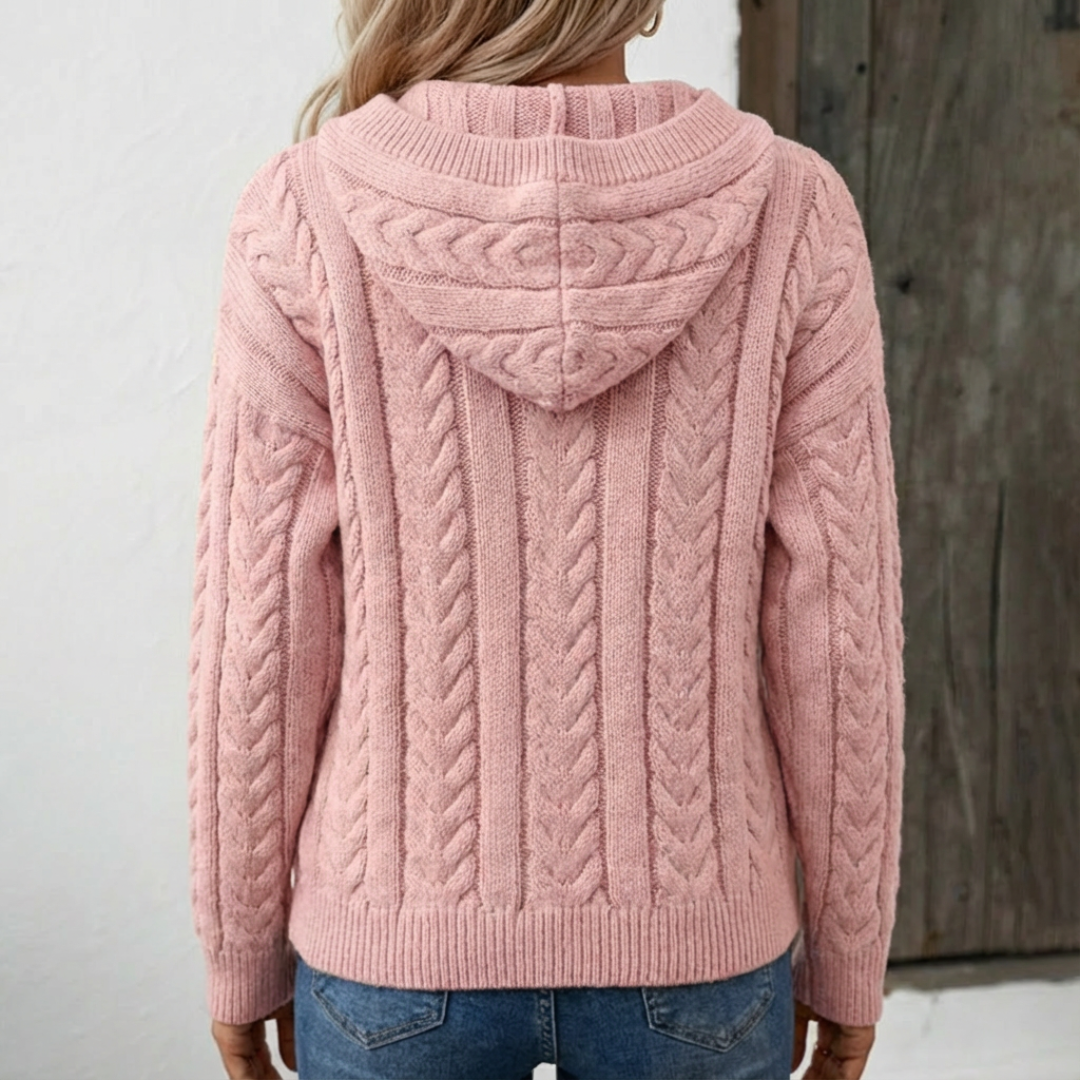 Talbot™ | Cable Knit Henley Sweater