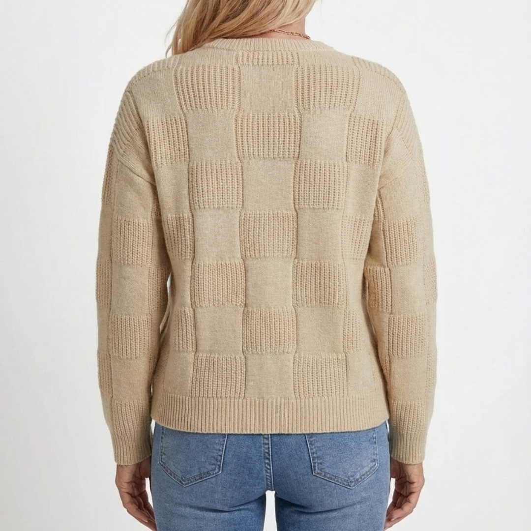 Talbot™ Checkered Knit Sweater