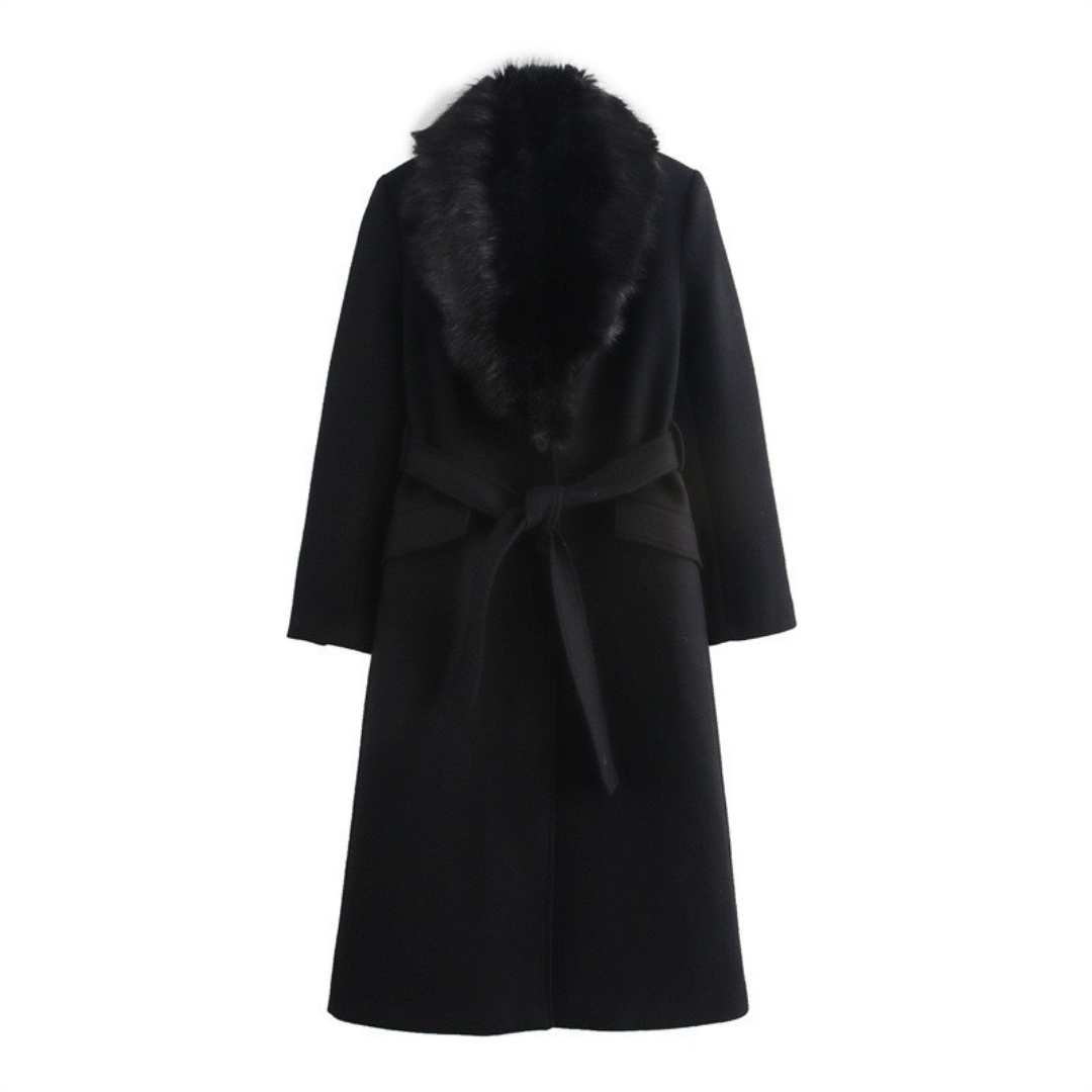 Talbot™ | Vienna Faux Fur Collar Coat