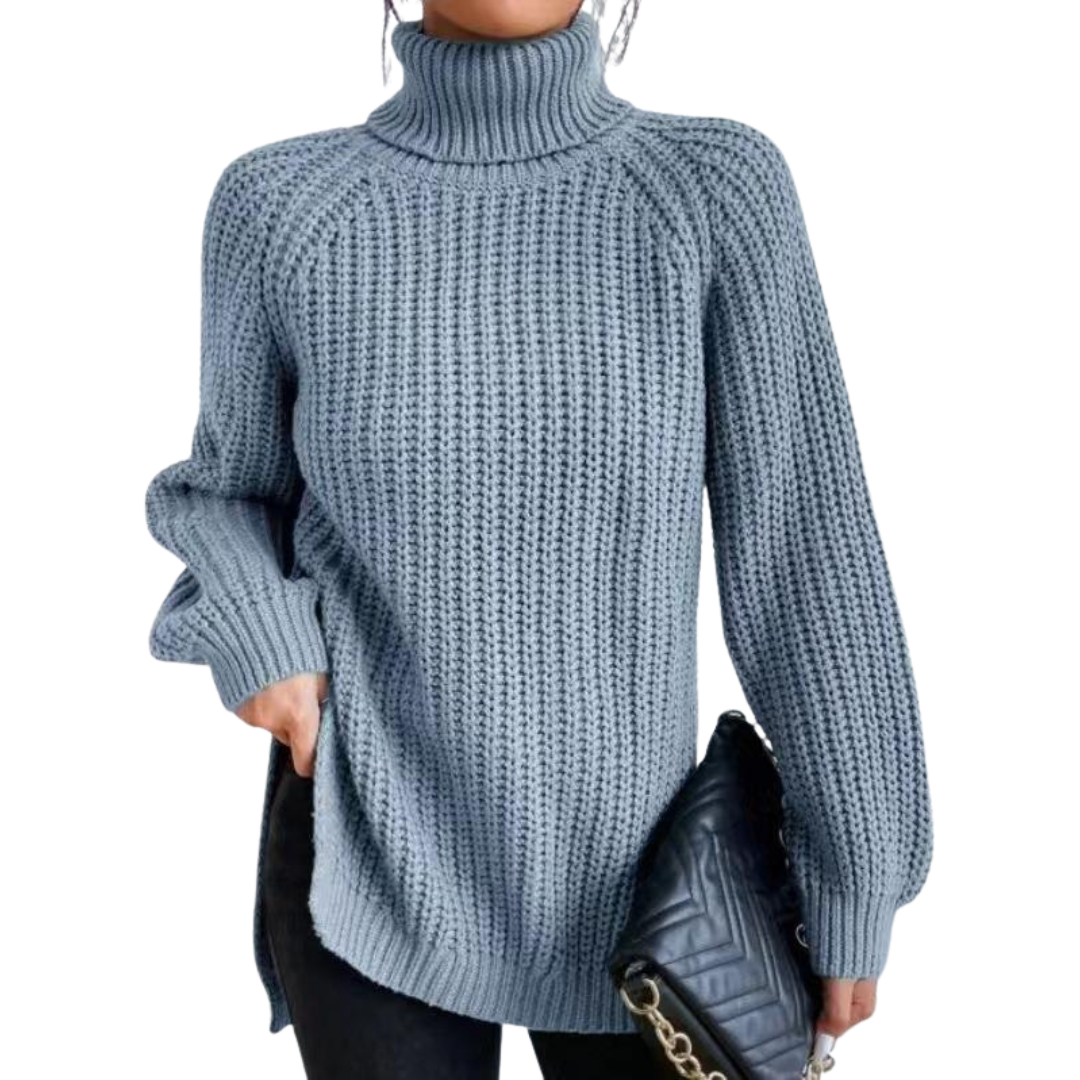Talbot™ | Cotton Ladies' Turtleneck for Winter