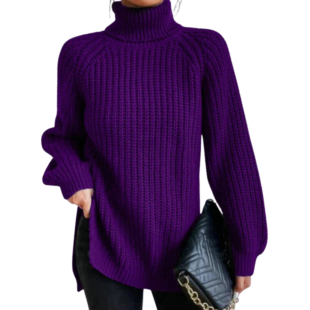Talbot™ | Cotton Ladies' Turtleneck for Winter