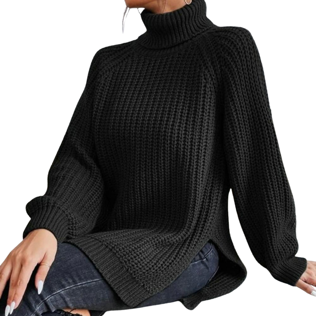 Talbot™ | Cotton Ladies' Turtleneck for Winter