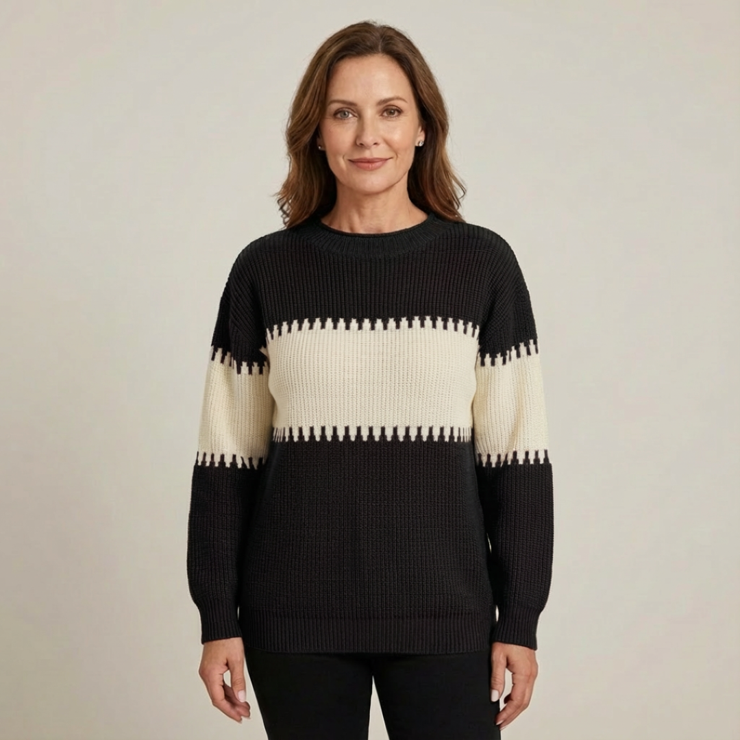 Talbot™ | Harmony Stitch Colorblock Sweater